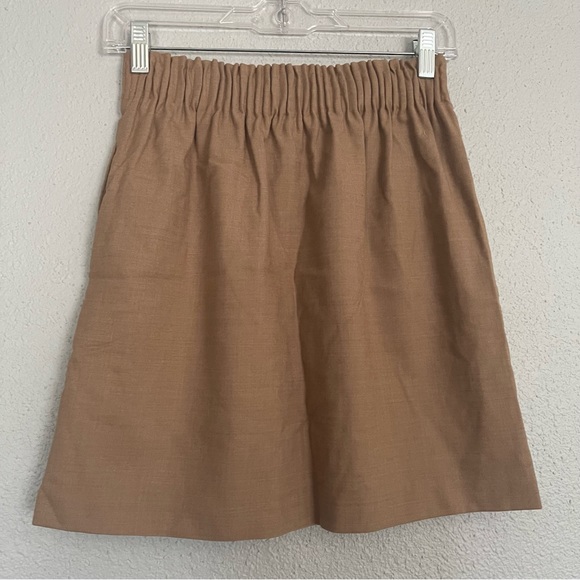 J. Crew Factory Dresses & Skirts - Paperbag Elastic High Waisted Mini Skirt